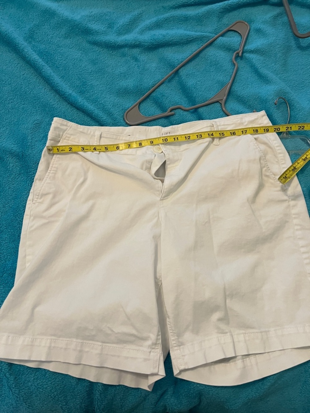 LOFT White Women's Bermuda Shorts